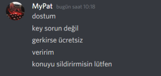 Mypat konunun silinmesi karşılığında key teklifi veriyor.png
